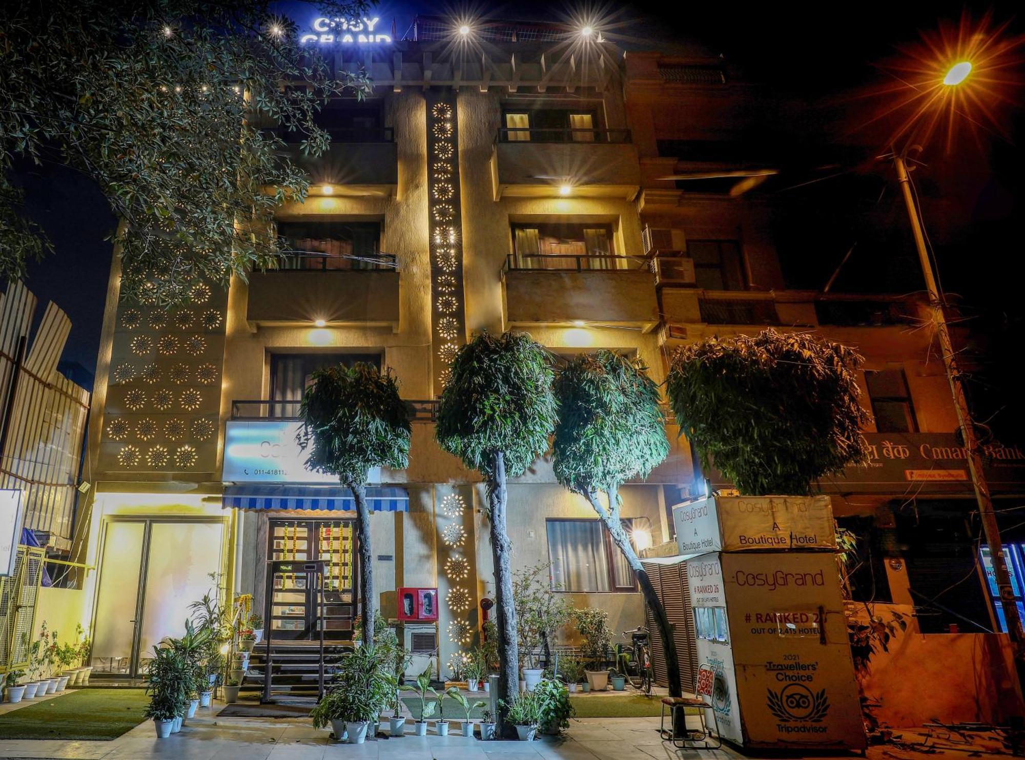 ניו דלהי Cosy Grand, Chanakyapuri By The Cosy Hotels מראה חיצוני תמונה